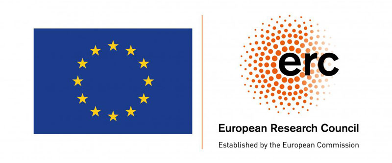 EU Flag and ERC Logo